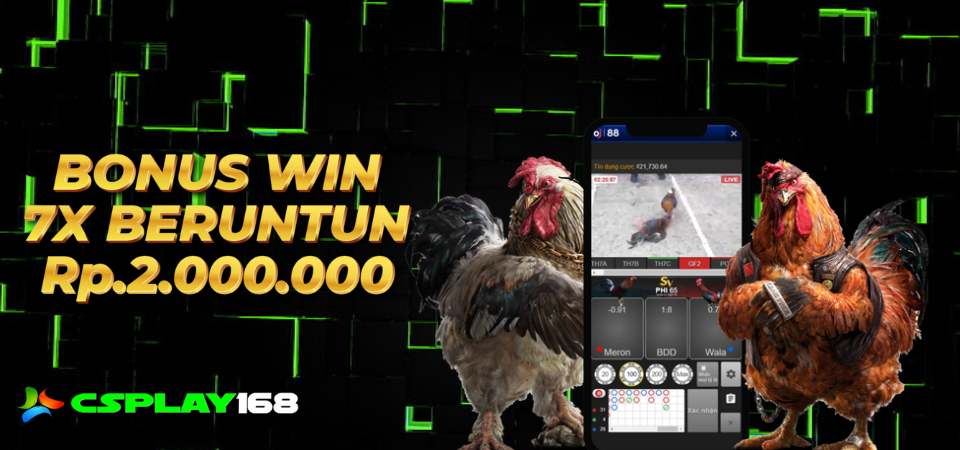 Bonus Win Beruntun 7x Win Maks 2 Juta